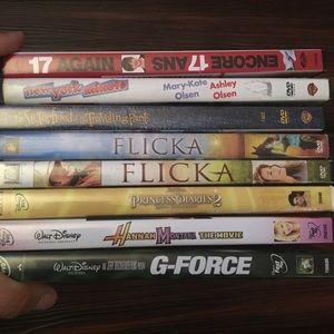 8 kids DVDs